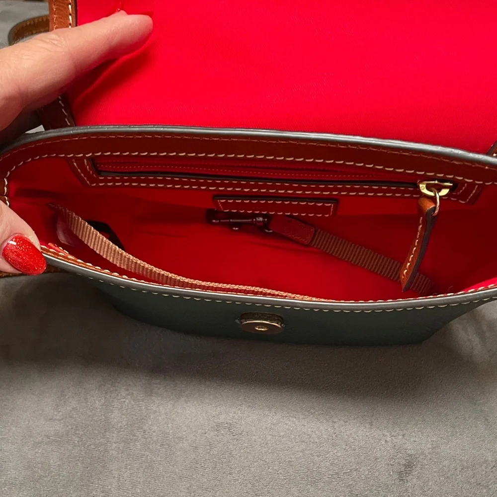 Dooney & Bourke Forest Green Crossbody Bag - Picture 3 of 9